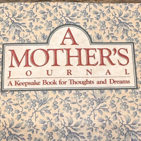 Vintage 1985 A Mother’s Journal: A Keepsake For Thoughts And Dreams, New - Picture 7 of 12